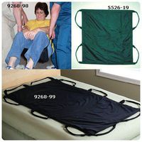 SafetySure Transfer Gurney With Plastic Insert, Large, 60"L x 34"W, 600lb. weight capacity, 10 handles