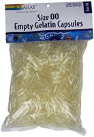 Solaray Empty Gelatin Capsules, Size 00, 1000 Count