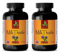 Liver Extract Supplements - Milk Thistle Complex 175MG - Dietary Supplement - Milk Thistle Made in US - 2 Bottles (120 Capsules)