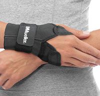 WRIST BRACE W/SPLINT, BLACK, OSFM (EA)