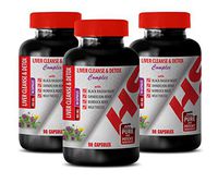 Liver Kidney Supplement - Liver Cleanse & Detox 905 MG Complex - Burdock Root and Dandelion - 3 Bottles 270 Capsules