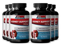 Kidney Herbs - Urinary Relief - Kidney Support 700MG - Cranberry Vitamin c - 6 Bottles (360 Capsules)