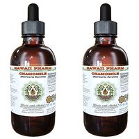 Chamomile Alcohol-Free Liquid Extract, Organic Chamomile (Matricaria Recutita) Dried Flower Glycerite 2x2 oz