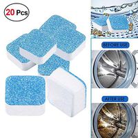 WAQIA Oh Washer Machine Cleaner, Washing Machine Cleaner, Descaler Deep Cleaning Remover Deodorant Durable, Finally Fresh Cleaning Sheet