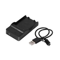 Richer-R USB Battery Charger, Battery USB Cable Charger EN-EL5 for Nikon Coolpix P510 P520 P5000 P5100 P6000/S10 with Smart LED Charging Status Indicator,AC/DC Output for Home Travel Use.