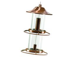 Perky-Pet 2-Tier Copper Panorama Bird Feeder (Update Version)