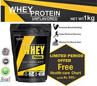 Vokin Biotech- Nutrition Whey Protein Concentrate 80% Unflavoured - 1000g