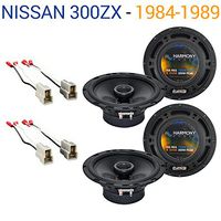 Compatible with Nissan 300ZX 1984-1989 Factory Speaker Replacement Harmony (2) R65 Package New