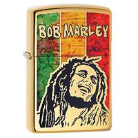 Zippo Bob Marley High Polish Brass Pocket Lighter