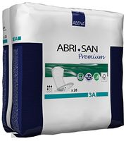 Abena Abri-San Premium Incontinence Pads, Size 3A - Mini, 28 Count