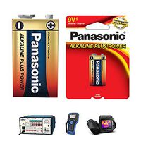 1 Pack Alkaline Plus Battery 9V Long Lasting Power Source 9 Volt General Purpose