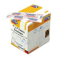 First Aid Only G122 Fabric Bandages 1-Inch x 3-Inch 100/Box