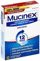 Mucinex Maximum Strength Expectorant-28 ct