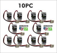 10PC CR14250SE-AB Replacement Battery for MICROLOGIX 1100 PLC - CNC