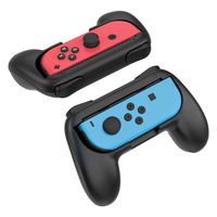 YOSH Joy Con Grip for Nintendo Switch Controller Set of 2 Mario Kart 8 Deluxe Handle Comfort Pro Grip Kits Enlarge Ergonomic Design Suggested for Luigi's Mansion 3 Super Smash Bros Minecraft Mariobro