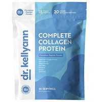 Hydrolyzed Collagen Peptides Protein Powder Unflavored - Grass Fed Paleo & Keto Collagen Supplement - Non-GMO, Gluten Free, Dairy Free, Soy Free - Protein 18g, 20g Collagen (30 Servings 1.3lbs)