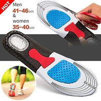 KOOYUTA Ultra-Comfortable Arched Insoles for Cushioning, Relieving Foot Pain, Insoles Orthopedic Plantar Fasciitis Functional Foot orthosis (US Men: 7.5-12) (S)