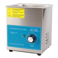 CGOLDENWALL 600W 1.3L Eyeglass cleaning machine Commercial Stainless Steel Ultrasonic Cleaner Eyeglasses Sunglass Jewelry Cleaner with Timer (220V)