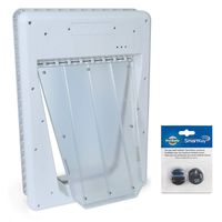 PetSafe Electronic SmartDoor - Collar Activated Dog and Cat Door - Small to Large Pets