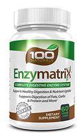 Enzymatrix: Complete Digestive Enzyme System, Supports Healthy Digestion & Nutrient Uptake, Supports Digestion of Fats, Carbohydrates, & Proteins and More-100% Satisfaction Guaranteed