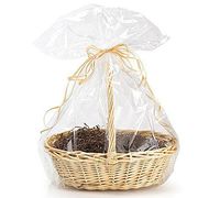 Cellophane Bags 100 Pack Preimum High Quality Large Cello Bags 27" X 35" Round Bottom 100 Bags in Each Pack