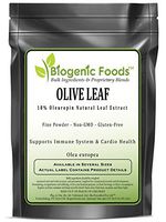 Olive Leaf - 18% Oleuropin Natural Leaf Fine Powder Extract (Olea Europea), 10 kg