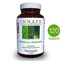 INNATE Response Formulas, Women’s 40+ Multivitamin, Daily Vitamin, Non-GMO, 120 Tablets (60 Servings)