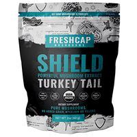 Shield - Turkey Tail Mushroom Extract Powder - USDA Organic -60 g- Supplement - Immune Protection - Add to Coffee/Tea/Smoothies-Real Fruiting Body No Fillers