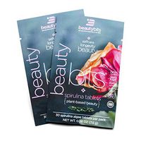 BEAUTYbits Pure Spirulina Tablets – Pack of 2 Single Servings (7500mg per Serving) – Non-GMO, Non-Irradiated, Raw, Blue Green Algae – Keto, Vegan Friendly