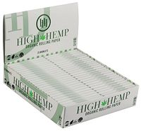 25PC - High Hemp Organic Rolling Papers - Kingsize Slim