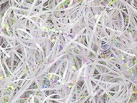 White & Iridescent Veryfine Cut 10 lb Box ~ Spring-fillÂ Shred - WRAPS-SP10WI