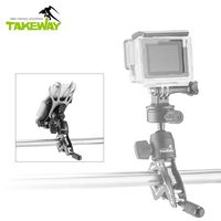 TAKEWAY R2 ranger Clampod, Aluminum alloy clamp body, 4-6 inch phone holder, fit bicycle, motorbike, scooter, Universal Handlebar holder