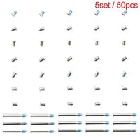 GODSHARK 5 Sets Replacement Screws for MacBook Pro 13" 15" 17" A1278 A1286 A1297 2009-2012, 50pcs Unibody Bottom Case Cover Phillips Repair Replacement Notebook Laptop PC Computer Screw