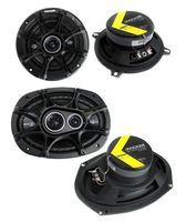 2) Kicker 41DSC54 5.25" 200W 2-Way + 2) 41DSC6934 6x9" 360W 3-Way Car Speakers