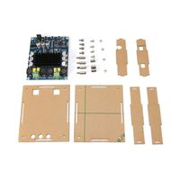 Power Amplifier Board, TPA3116D2 DC12V~24V Bluetooth 4.0 Dual Channel 120W+120W Digital Audio Amplifier Board with Acrylic Case
