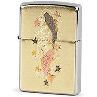 Zippo Ukiyoe Ascending Couple Carp Electroforming Japan Limited Oil Lighter