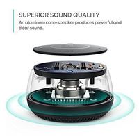 Eufy Genie Wi-Fi Smart Speaker with Amazon Alexa, Voice Control and Hands-Free Use, Stream Online Music (Amazon Music, Pandora, Sirius XM), Smart Home Control, AirPlay Compatible, AUX Output, Black