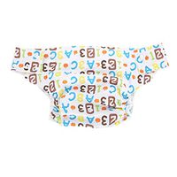 Reusable Adult Diaper, Adult Cloth Diaper Washable Breathable Adjustable Pocket Diaper(Letter)
