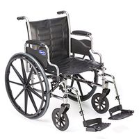 Invacare LightWeight Tracer EX2 Wheelchair 18" with Elevating Legrest- (Folding, Assembled)