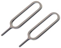 Maeline Sim Card Tray Pin Eject Removal Tool Needle Opener Ejector for Smartphones (10 Pack)