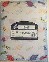 Masterpiece Graduation Hats Letterhead - 8.5 x 11 - 25 Sheets