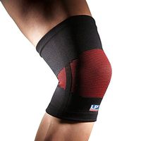 LP Support 641 Knee Sleeve (S) - Single Elastic Compression Knee Brace for Pain Relieve, Recovery, Running, Basketball, Arthritis, ACL Injury Prevention