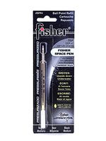 Fisher Space Pen Bullet medium point black ink refill cartridge [PACK OF 2 ]
