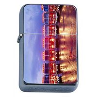 Firefighter Flip Top Oil Lighter D3 Heroes Fireman Rescue Fire Dept