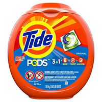 Tide PODS Original Scent HE Turbo Laundry Detergent Pacs, 72 count