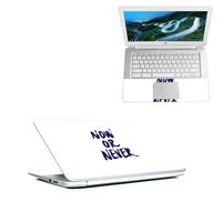 Mightyskins Skin Compatible with Hp Chromebook 14" (2018) - Now Or Never | Protective, Durable, and Unique Vinyl Decal Wrap Cover | Easy to Apply, Remove, and Change Styles | Made in The USA