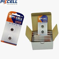 AG3 LR41 LR736 SR41 384 392 l736 gp192 gp392 Alkaline Button Cell Battery,24 Counts