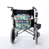 Fushida Wheelchair Backpack Bag - Water Resistant Oxford Material - Universal Tote Bag for Carrying Loose Items and Accessories - Durable Basket Pouch for Wheelchairs, Rollators, Walkers(Blue, FGJ172)