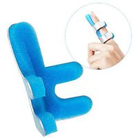 Frog Finger Splint, Fencia Deluxe Finger Immobilising Splint,Malleable Aluminium Support with Foam Padding for Broken/Fractured Finger or Thumb, Arthritis, Trigger Finger, Mallet Finger, Post Op (L)