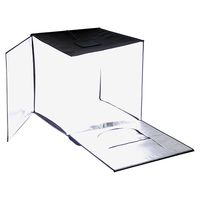 Fotodiox Pro LED 28x28 Studio-in-a-Box for Table Top Photography - Includes Light Tent; Integrated LED Lights; Carrying case and Four backdrops